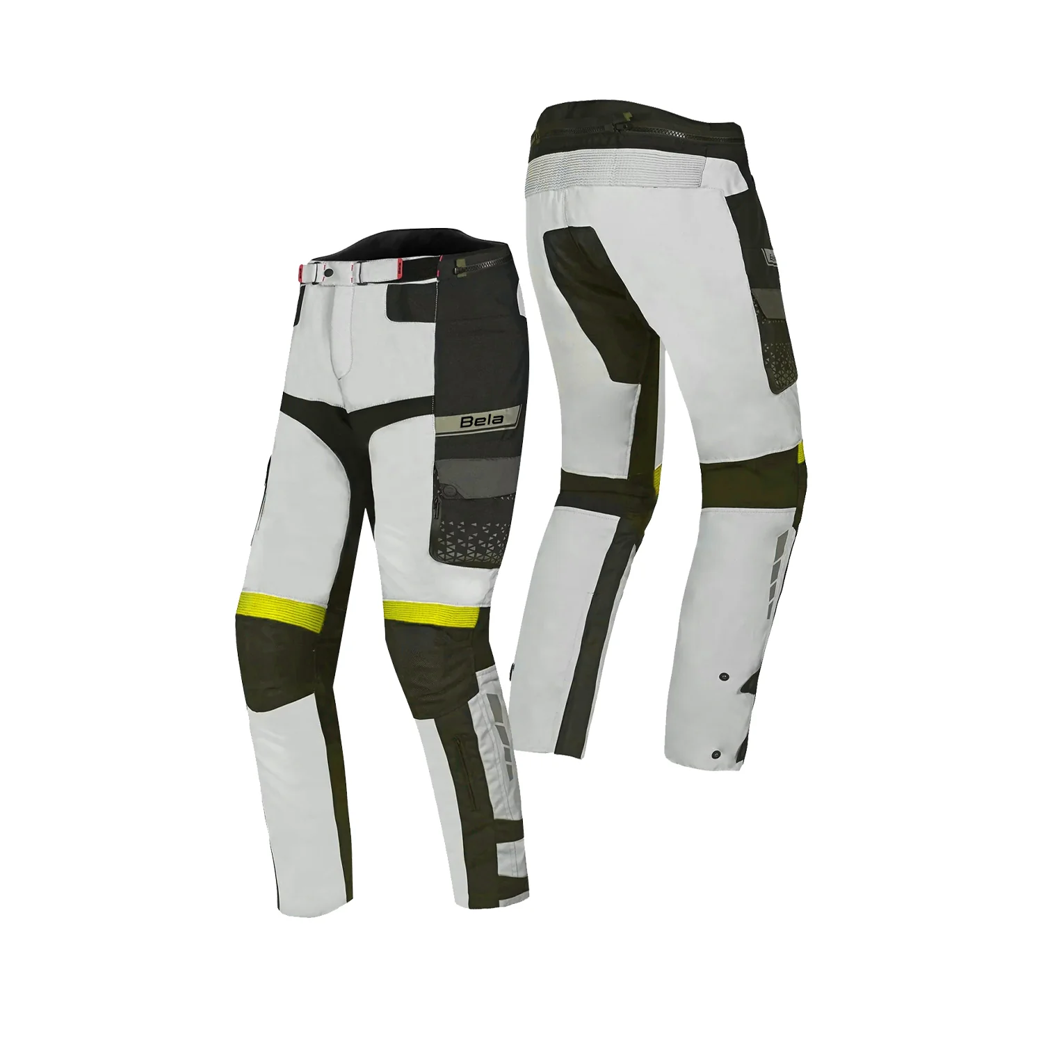 BELA CROSSROAD EXTREME WP 3 IN 1 PANTALON DE HOMBRE HIELO GRIS AMARILLO FLOUR - Image 2