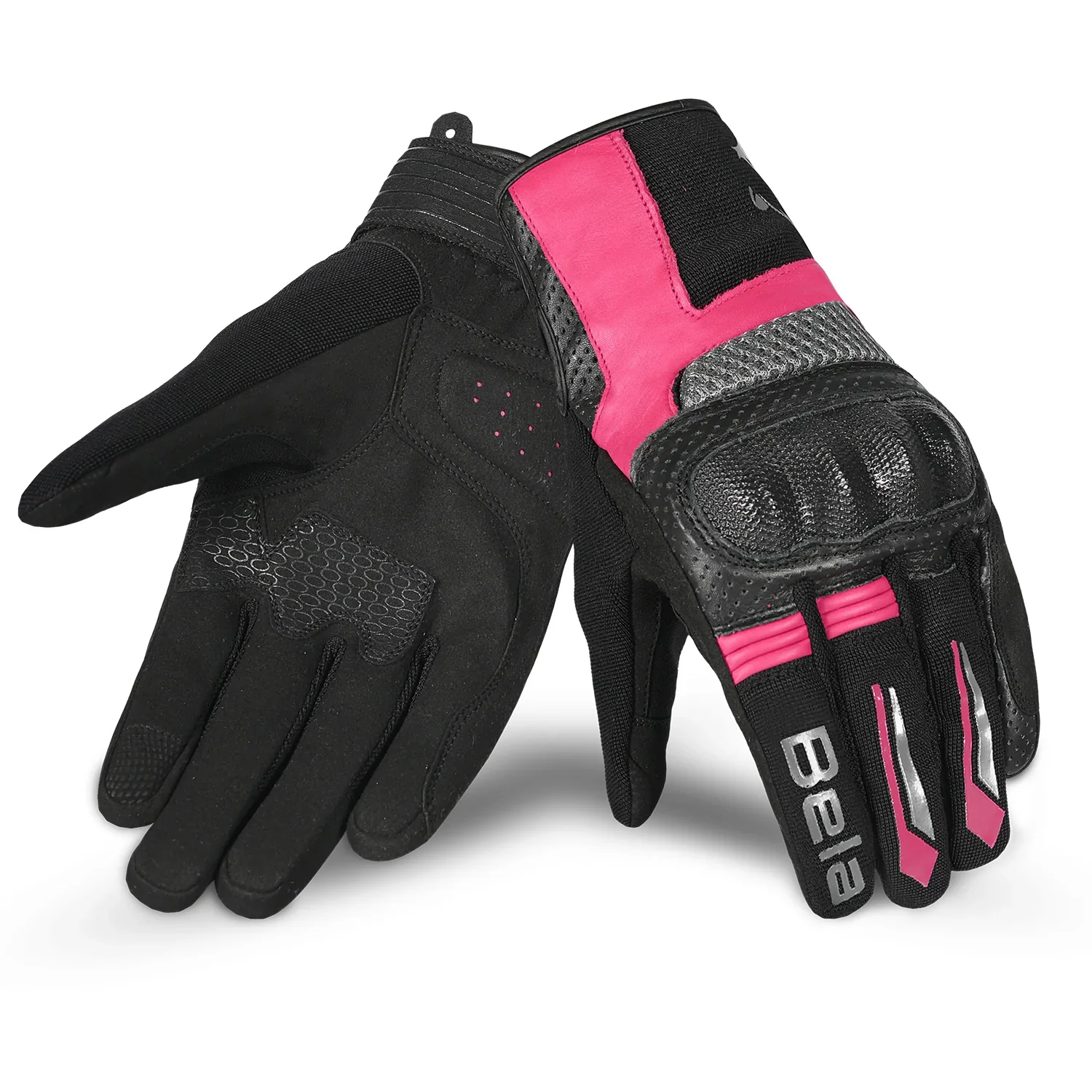 BELA - GUANTE TEXTIL HERO AIR LADY NEGRO/ROSA