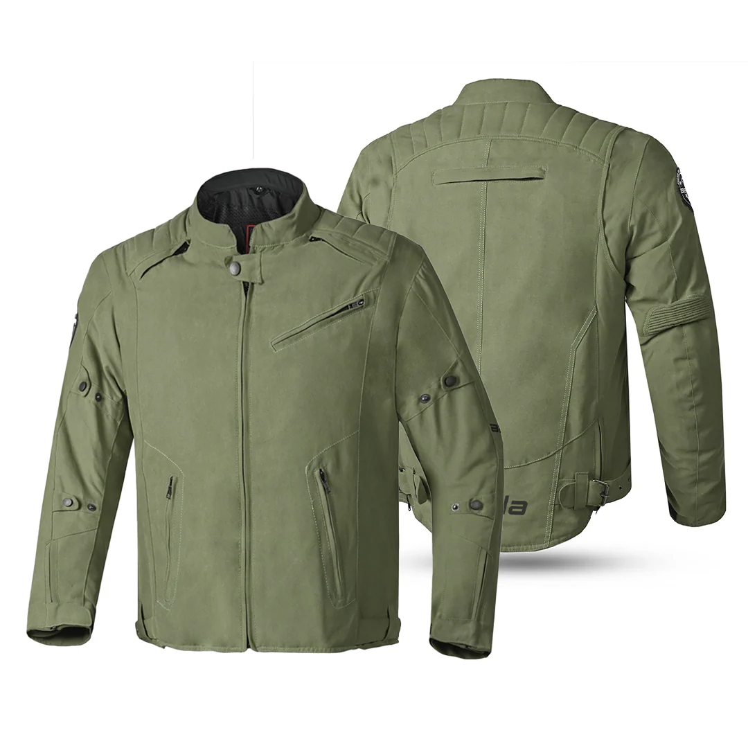 BELA - Chaqueta Textil Logan Man Verde - Image 2