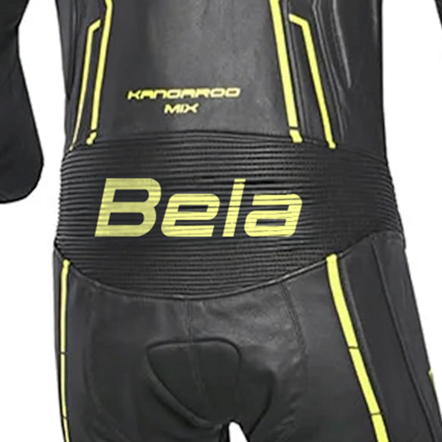 BELA ROCKET MIX KANGROO MONO 1 PC HOMBRE NEGRO AMARILLO FLOUR - Image 5