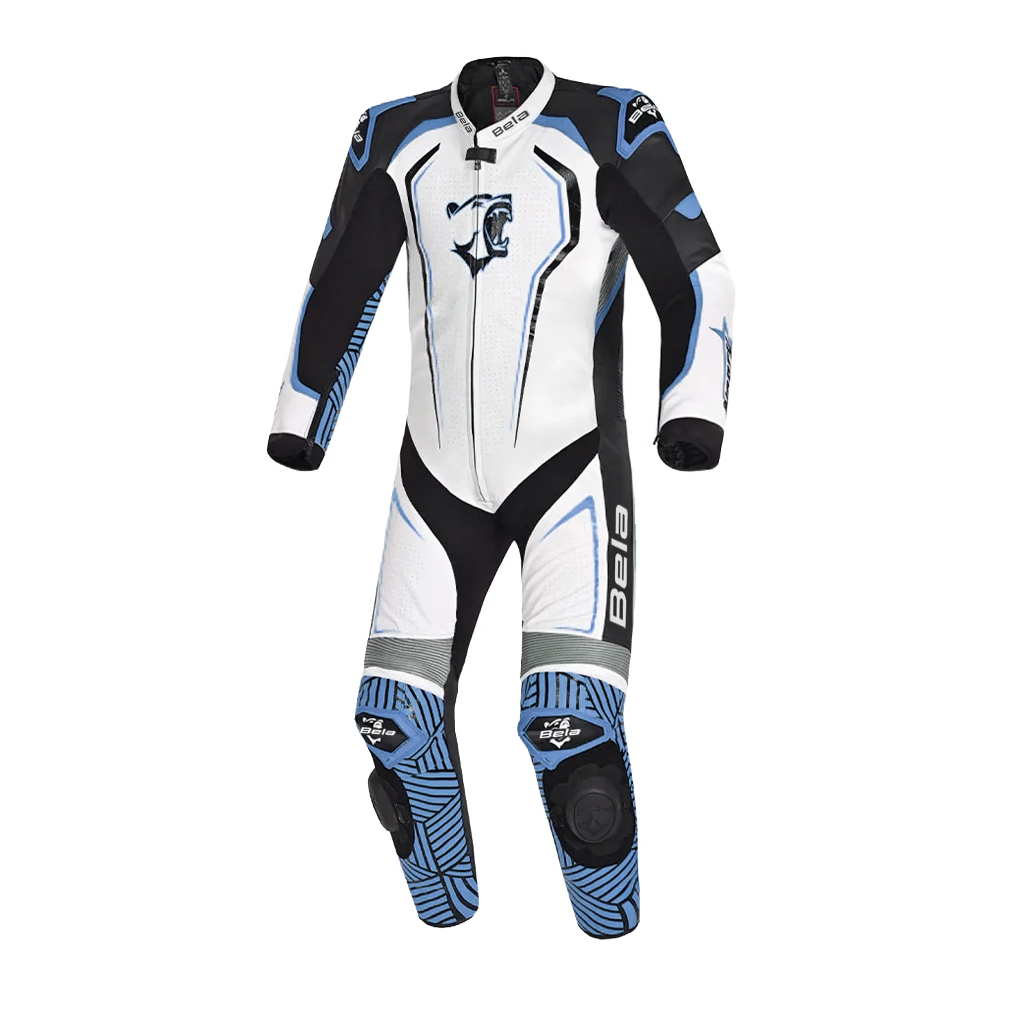 BELA NORTH STAR 1PC MONO DE HOMBRE NEGRO AZUL BLANCO