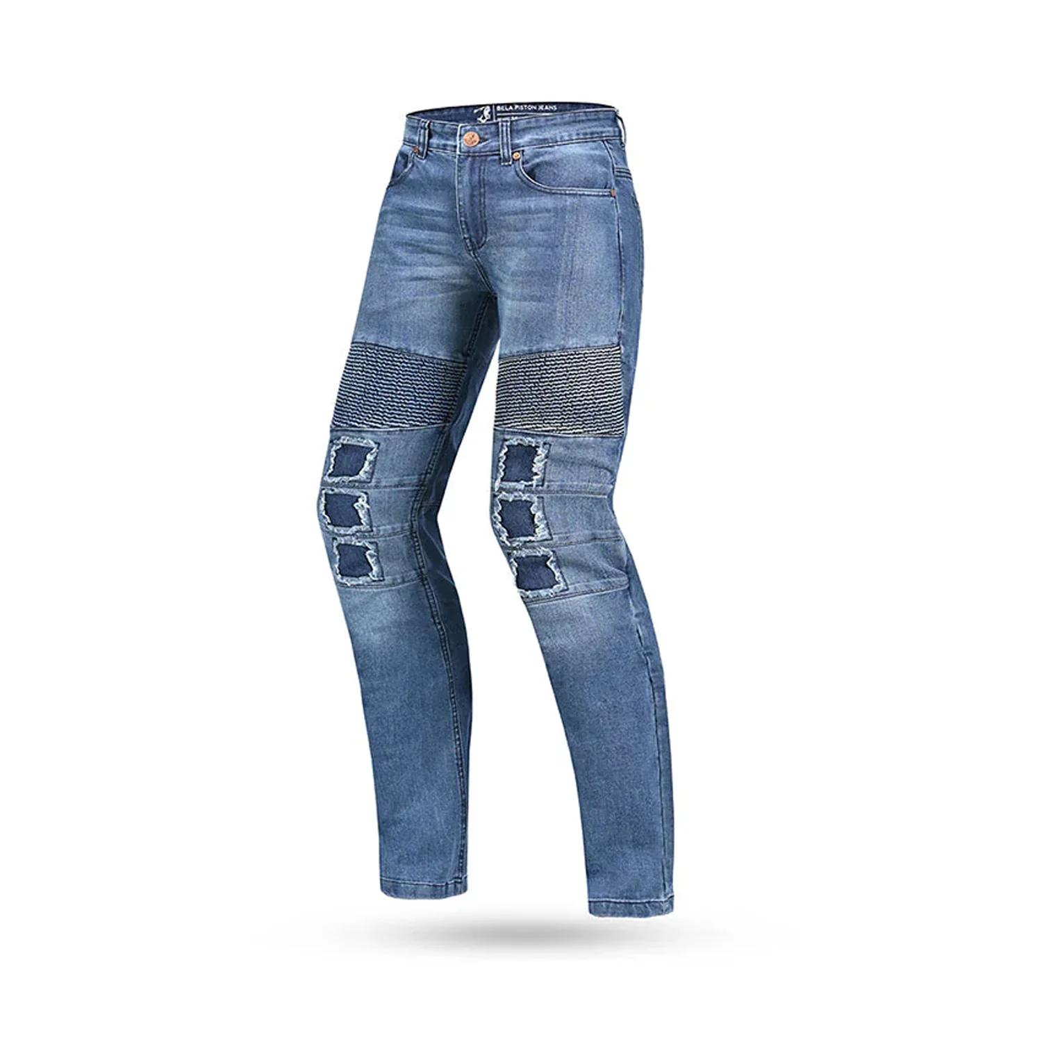 BELA PISTON PANTALON DE HOMBRE JEANS 34L AZUL