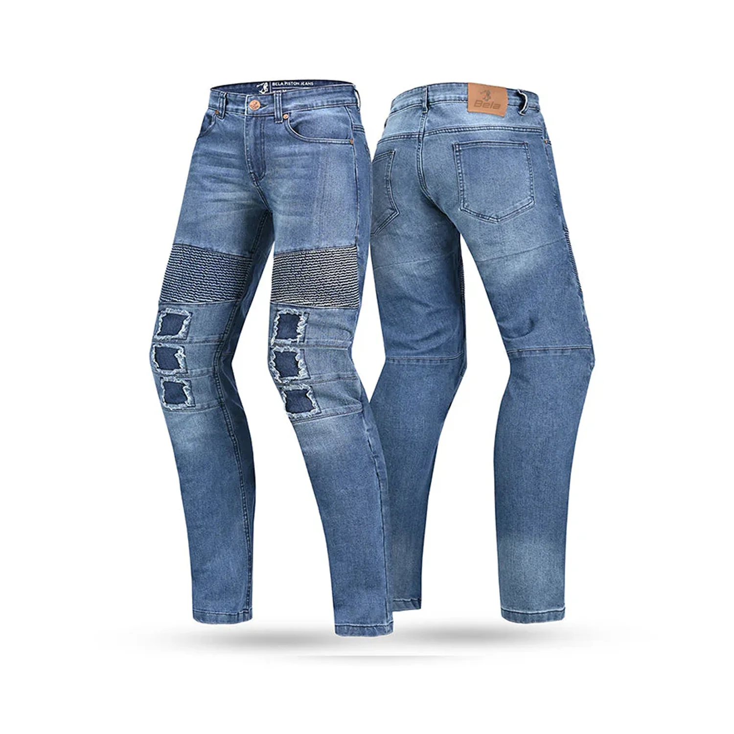 BELA PISTON PANTALON DE HOMBRE JEANS 34L AZUL - Image 2