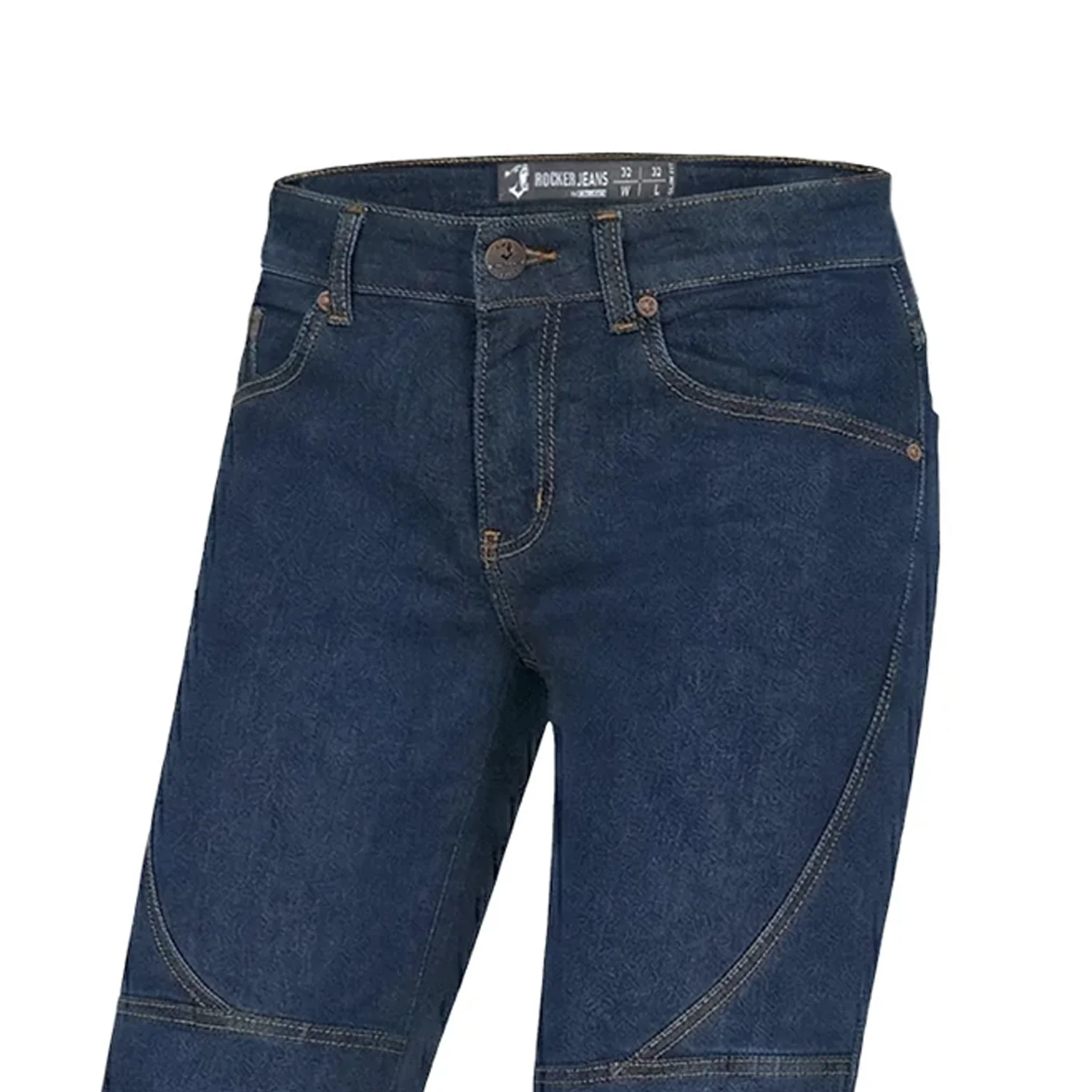 BELA ROCKER PANTALON DE HOMBRE JEANS 32L INDIGO AZUL - Image 8