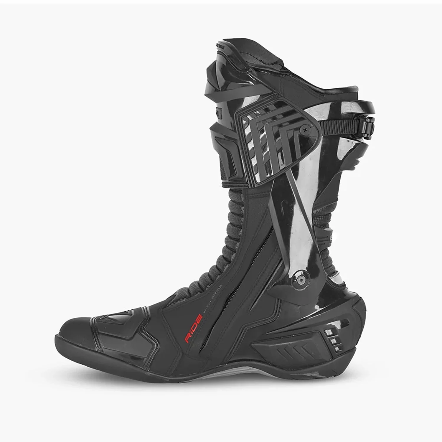 BELA SPEEDO 2.0 BOTAS DE MOTO PIEL NEGRO - Image 3