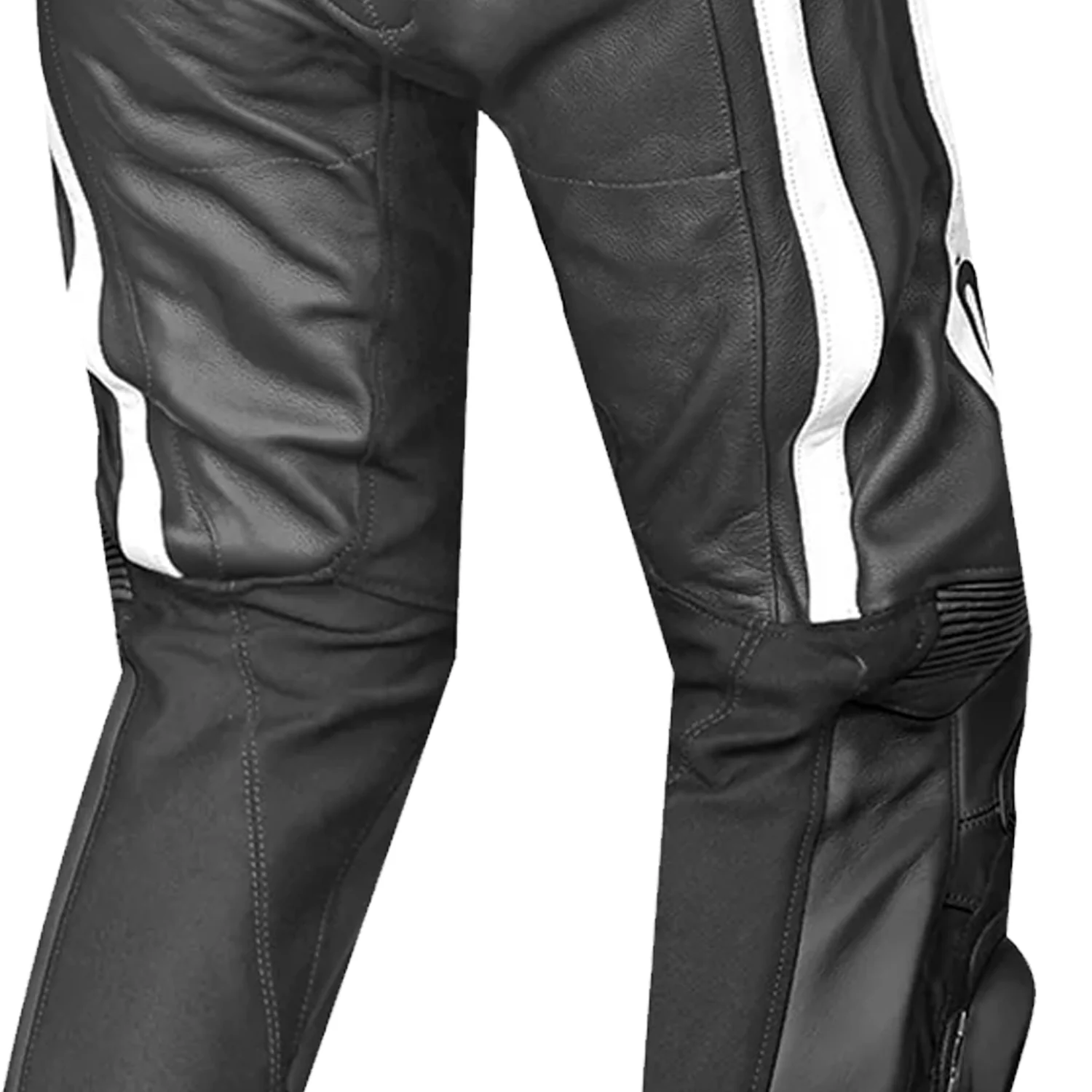 BELA X RACE PANTALON DE HOMBRE PIEL NEGRO ANTHRA BLANCO - Image 8
