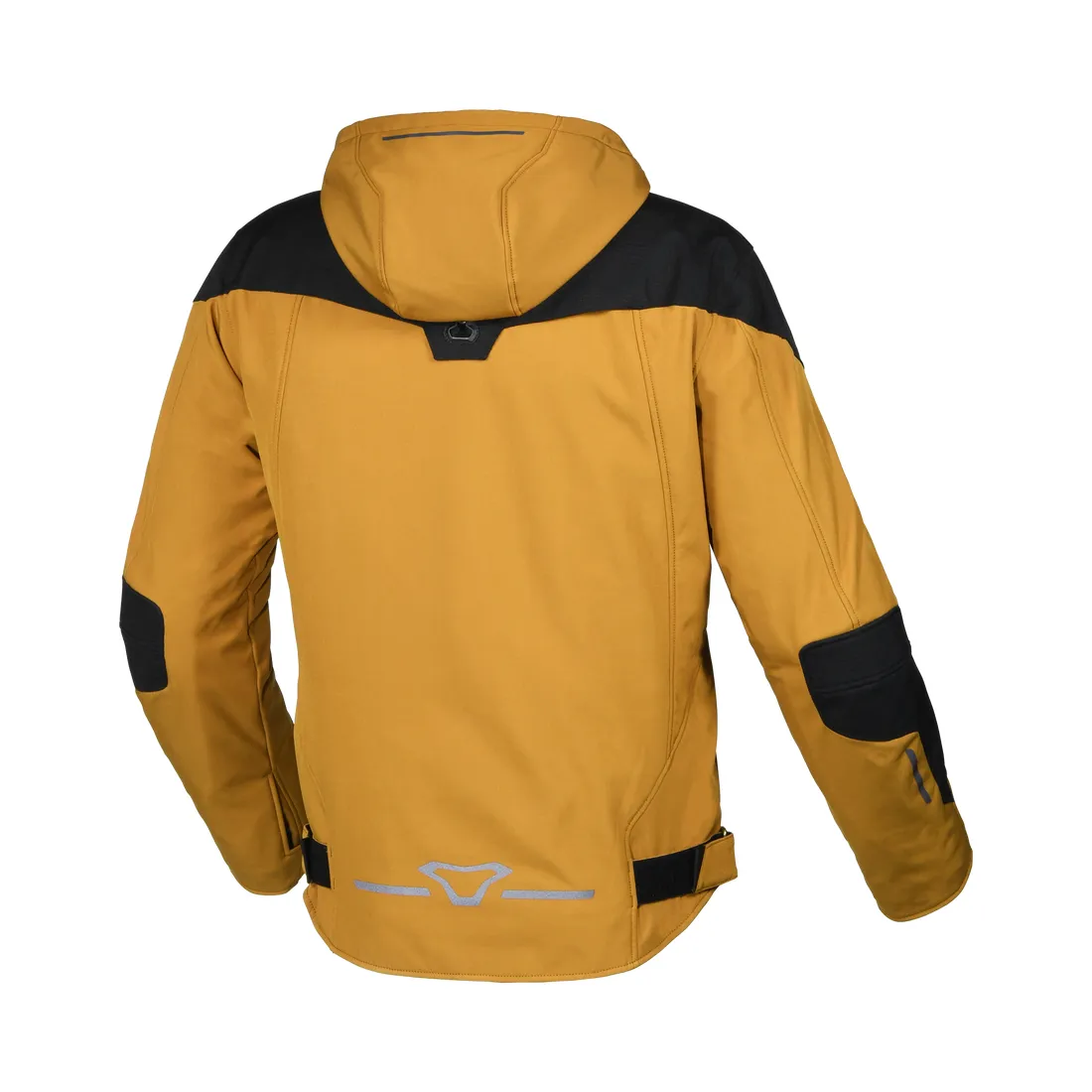 Macna Territor hombre Chaqueta impermeable carreras Marrón Camel Negro - Image 2