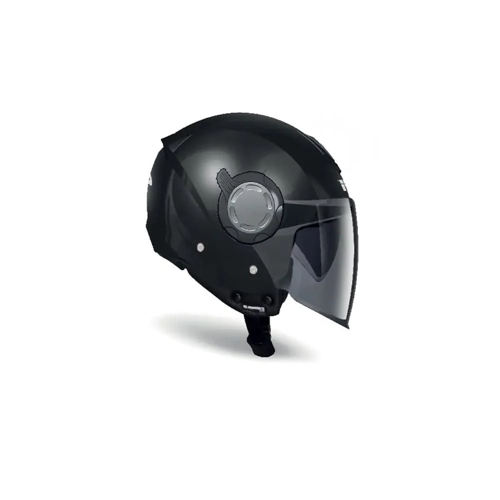 GIVI 12.4 RAYAS FUTURA CASCO JET TITANIO-MT NEGRO - Image 2
