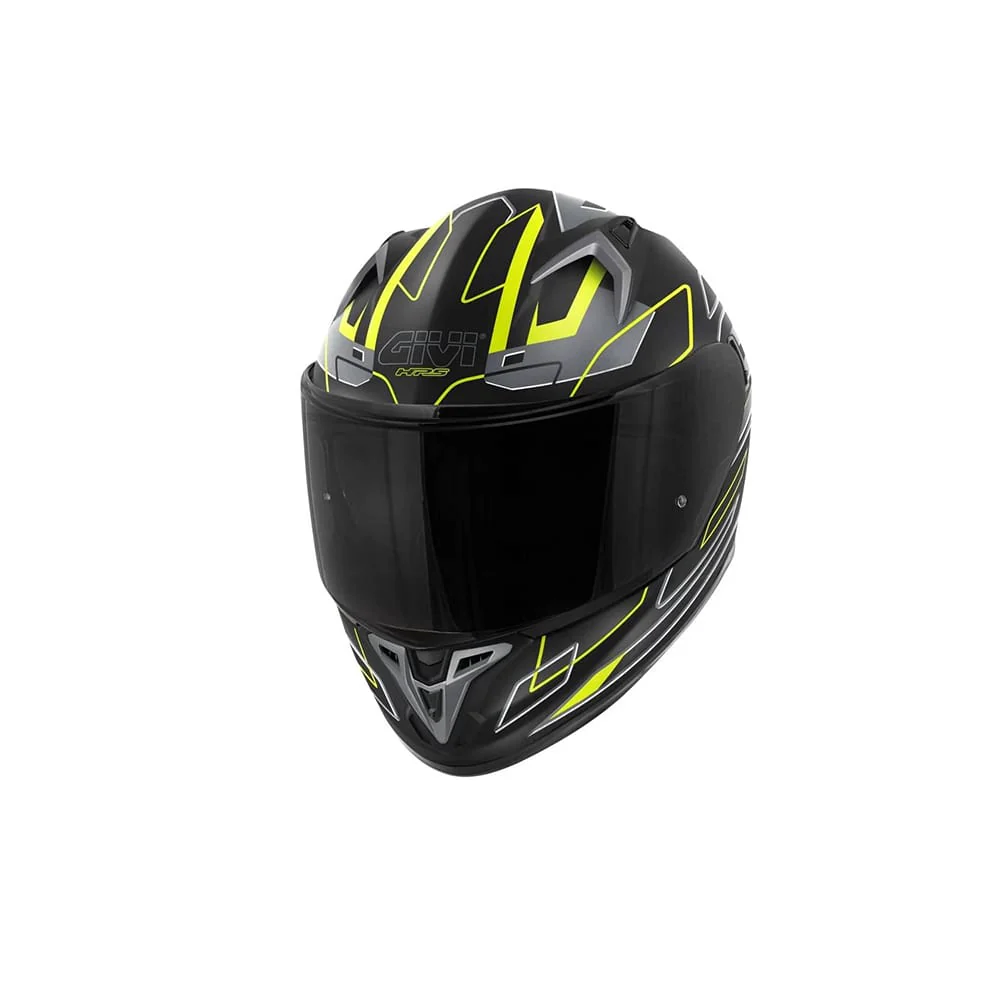 GIVI 50.9 ASSAULT CASCO INTEGRAL DE MOTOCICLETA NEGRO GRIS AMARILLO