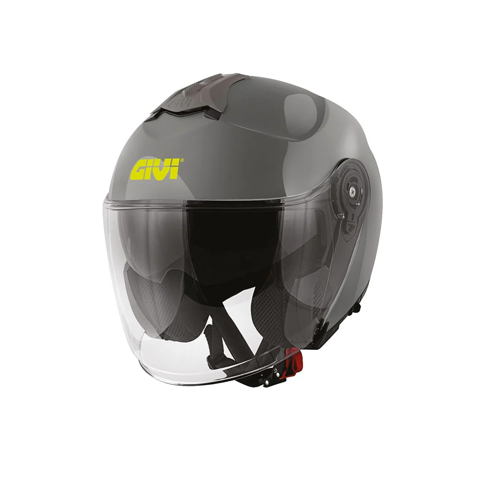 GIVI CASCO JET X.22 PLANETD SOLID GRIS BRILLO - Image 2