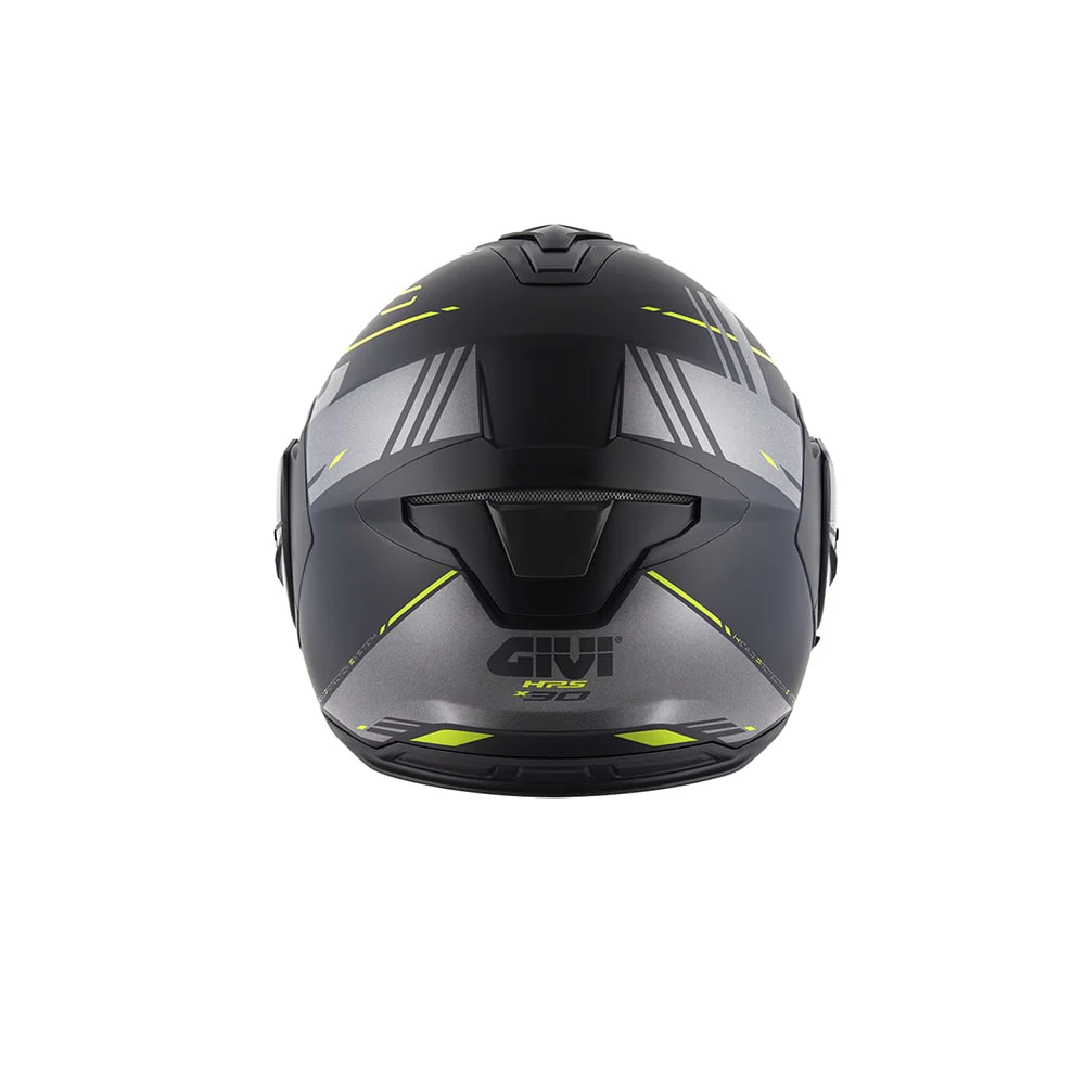 GIVI X30 PULSAR PUBY CASCO MODULAR DE MOTO NEGRO MATE AMARILLO TITANIO - Image 5