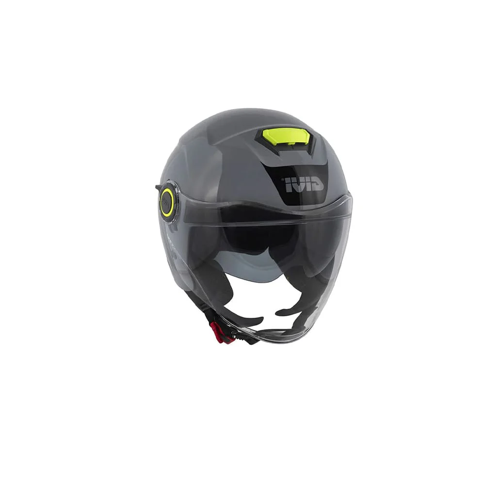 GIVI H125B G767 MOTO JET CASCOS GRIGIO LUJOSO - Image 2