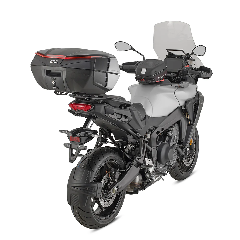 GIVI MALETA MK 49L V49/ARIA. NEGRO BASE. CATADIOPTRICO AHUMADO-COVER NEGRA- ALETA LATERAL NEGRA - Image 3