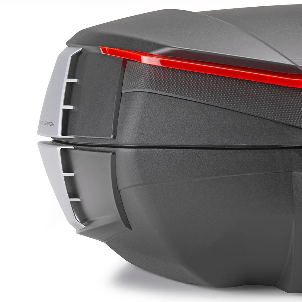 GIVI MALETA MK 49L V49/ARIA. NEGRO BASE. CATADIOPTRICO AHUMADO-COVER NEGRA- ALETA LATERAL NEGRA - Image 4