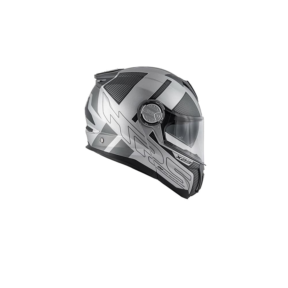 GIVI MOD X.23 SÍDNEY VÍBORA CASCO NEGRO MT PLATA - Image 2