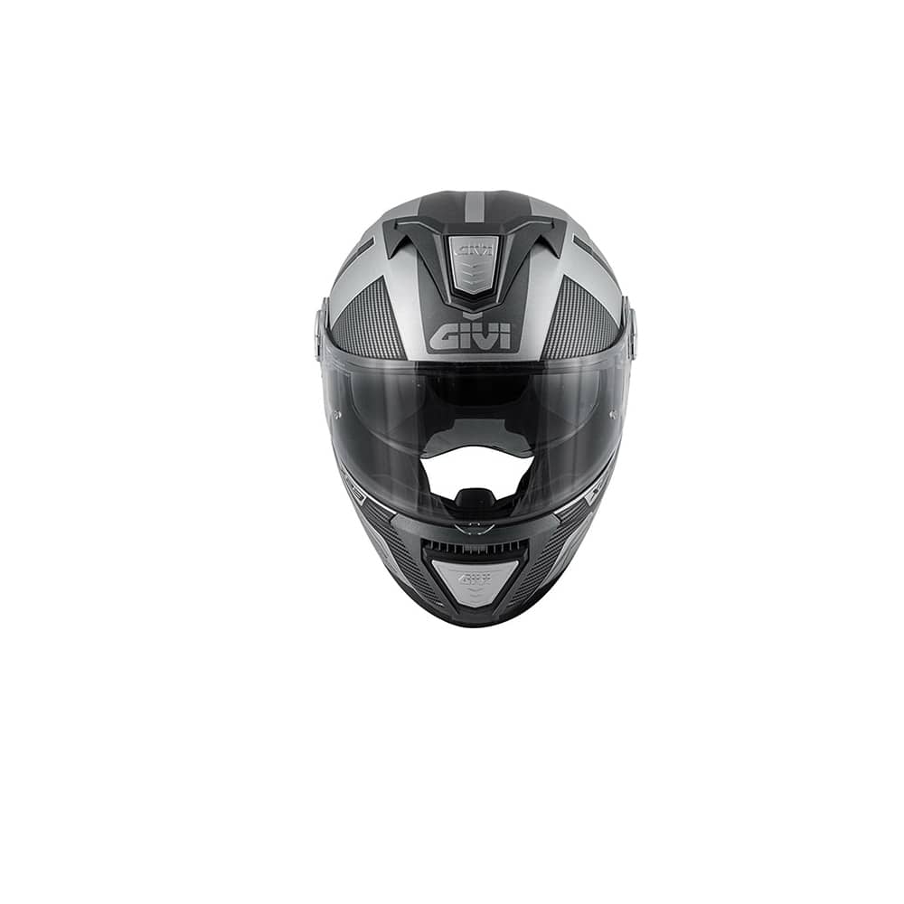 GIVI MOD X.23 SÍDNEY VÍBORA CASCO NEGRO MT PLATA - Image 3