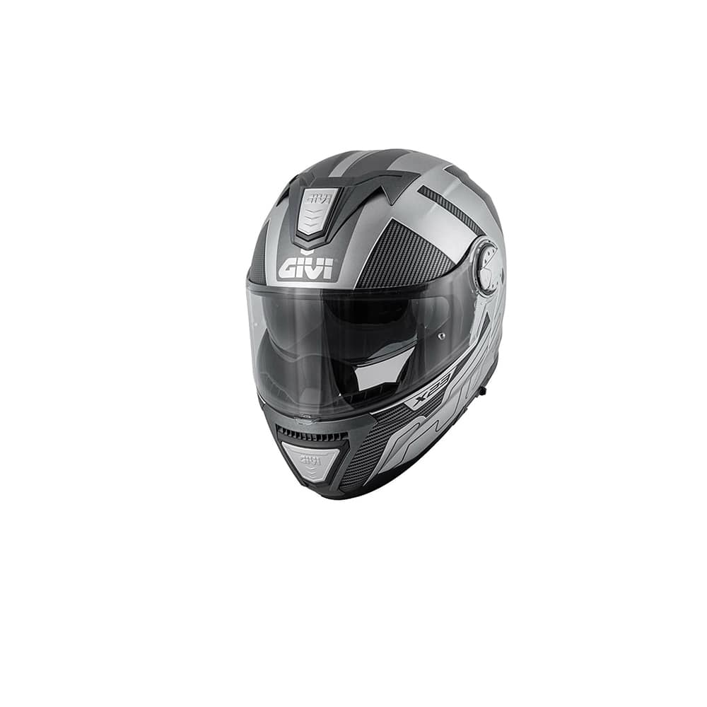 GIVI MOD X.23 SÍDNEY VÍBORA CASCO NEGRO MT PLATA - Image 4