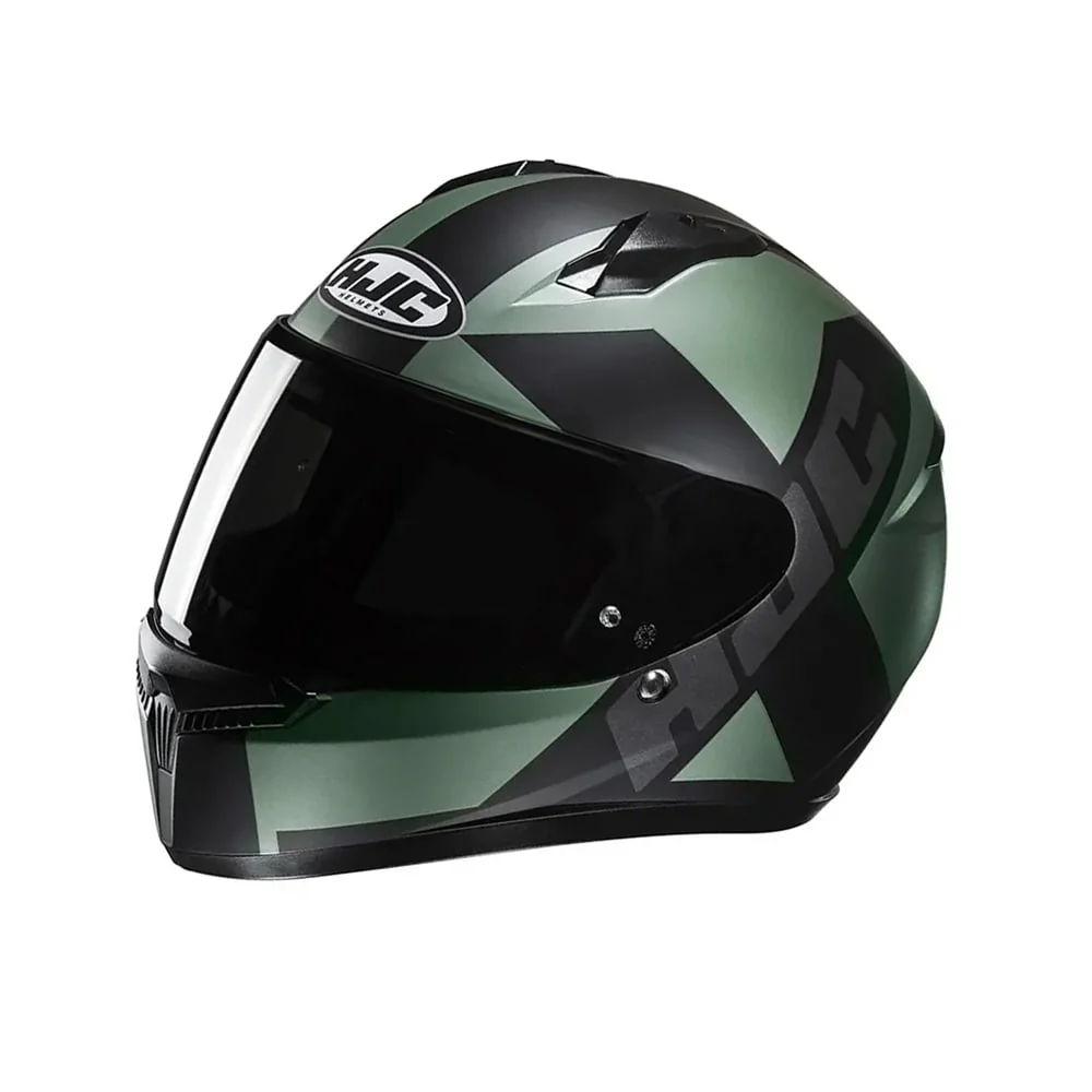 HJC C10 TEZ MC4SF DEPORTIVO MOTOCICLETA CASCO INTEGRAL - Image 2