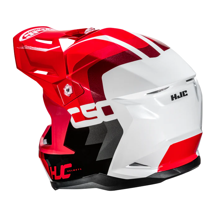 HJC C50 PRIMAL MC1 CASCO MOTOCROSS DE MOTO - Image 3