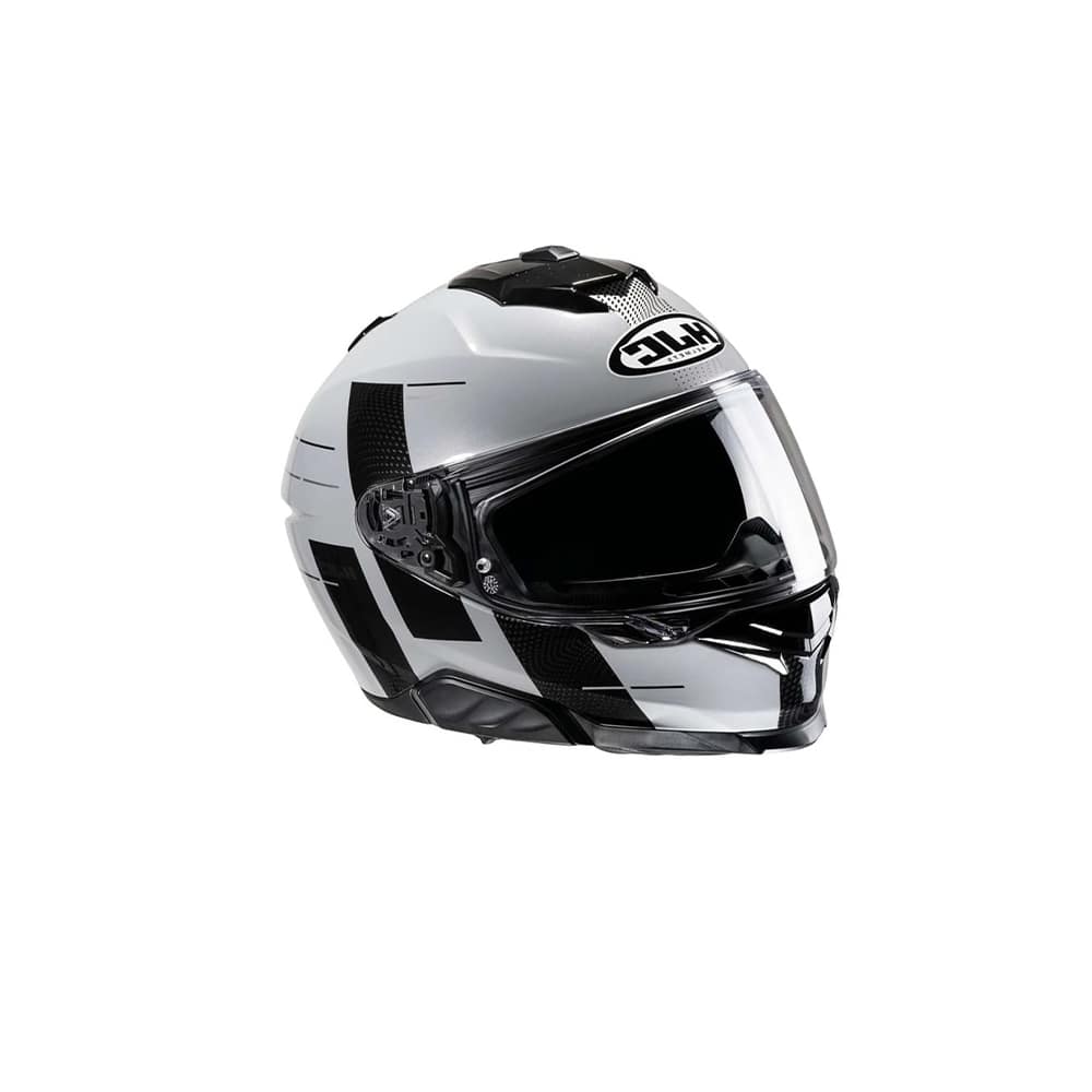 HJC I71 PEKA MC5 DEPORTIVO DE MOTO INTEGRAL CASCO GRIS NEGRO - Image 3