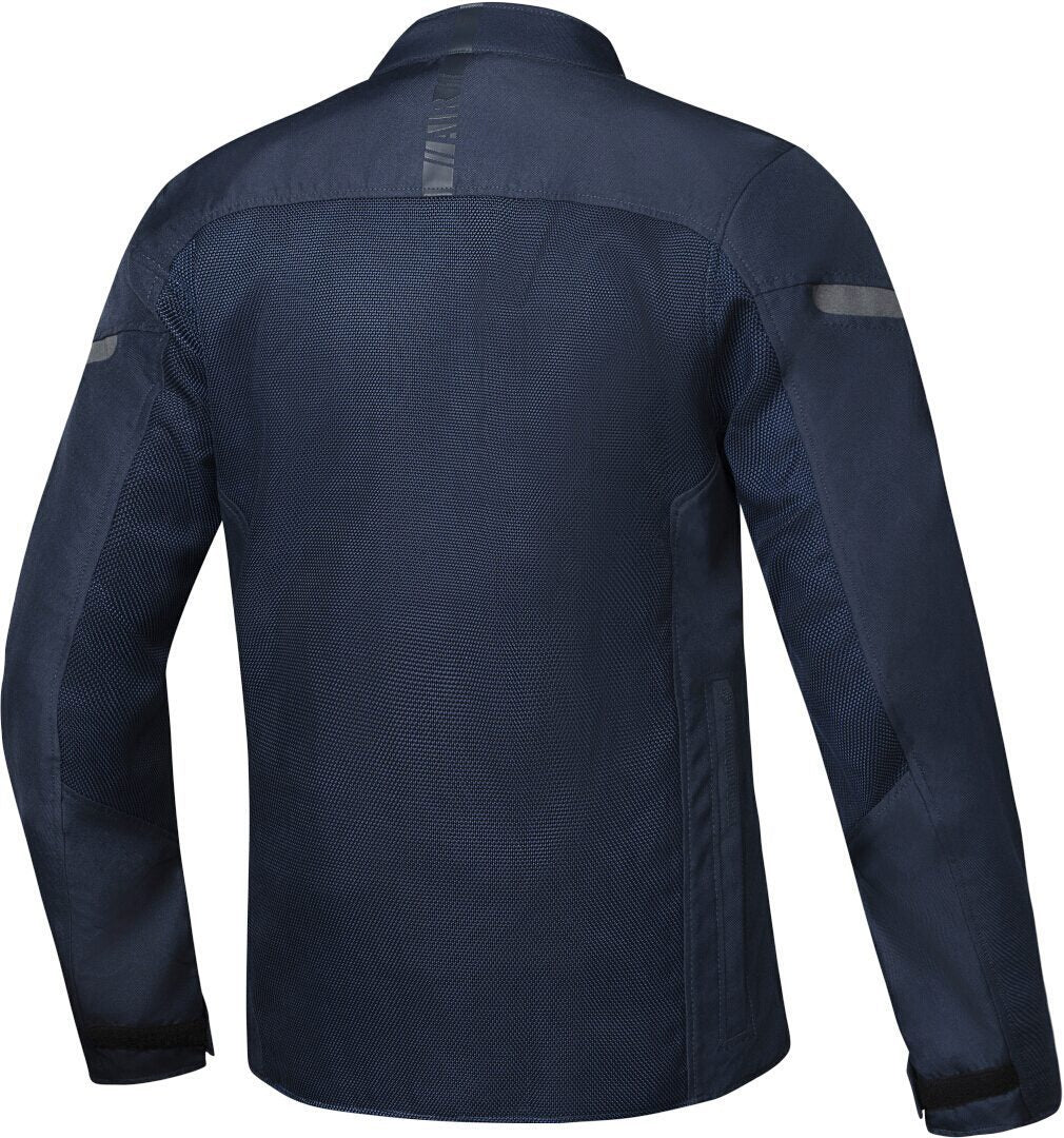 IXON FRESH SLIM Hombre Moto Textil Chaqueta Azul Marino - Image 2