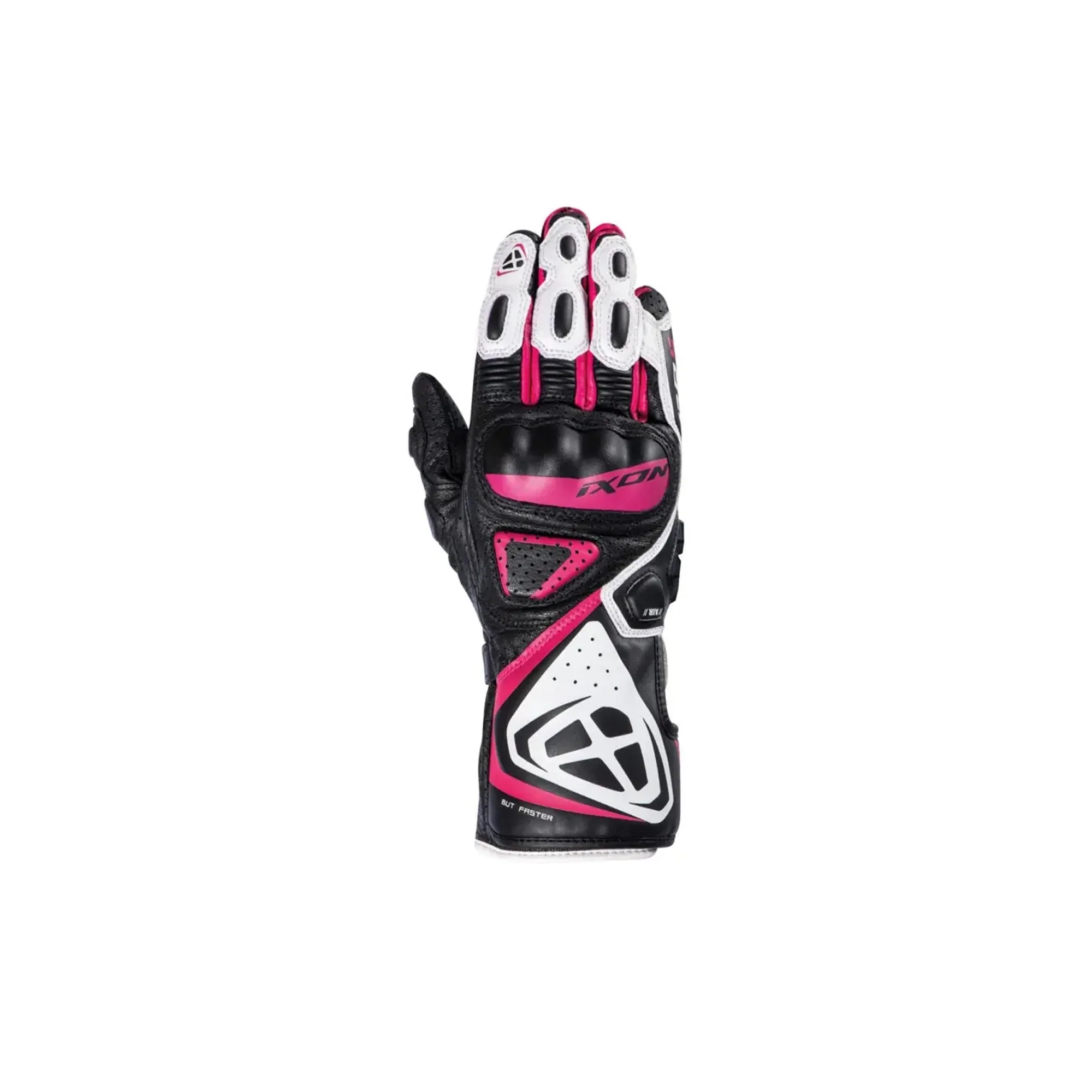 IXON- GUANTES GP5 AIR LADY BLACK/WHITE/FUSHIA - Image 5