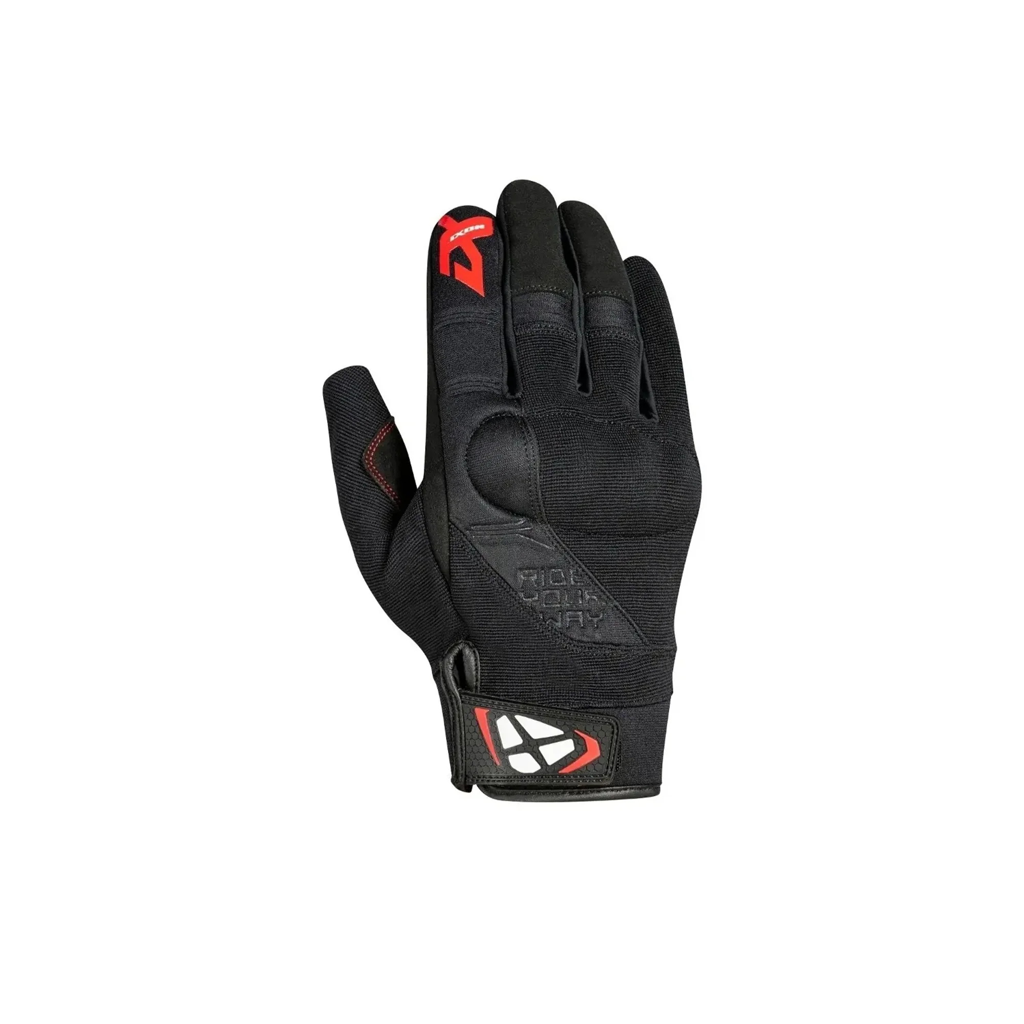 IXON-GUANTES RS DELTA MAN BLACK/RED/WHITE