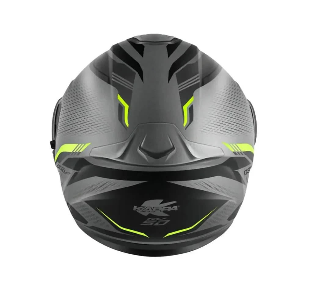 KAPPA KV50 ESCALADE MODULAR CASCO TITANIO MATE AMARILLO - Image 4