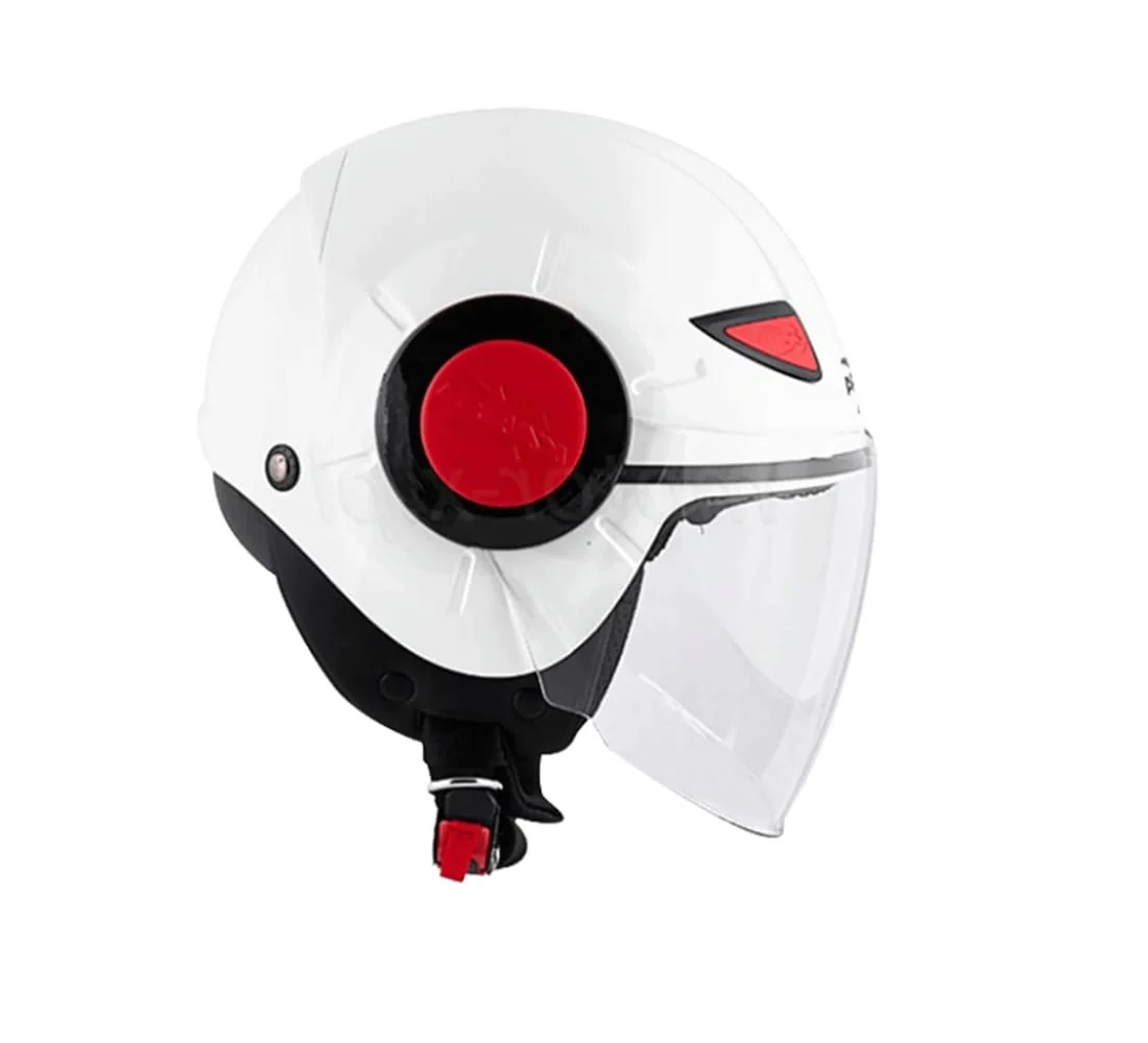 KAPPA KJ05 Power Moto Scooter Casco Básica Blanco - Image 2