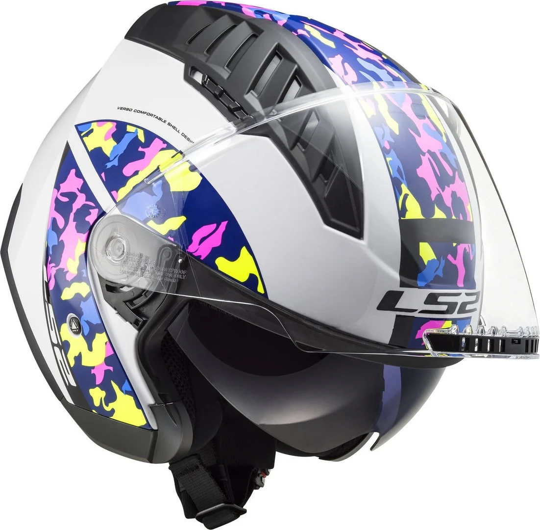 LS2 OF600 COPTER CRISPY WHITE H-V YELLOW - Image 2