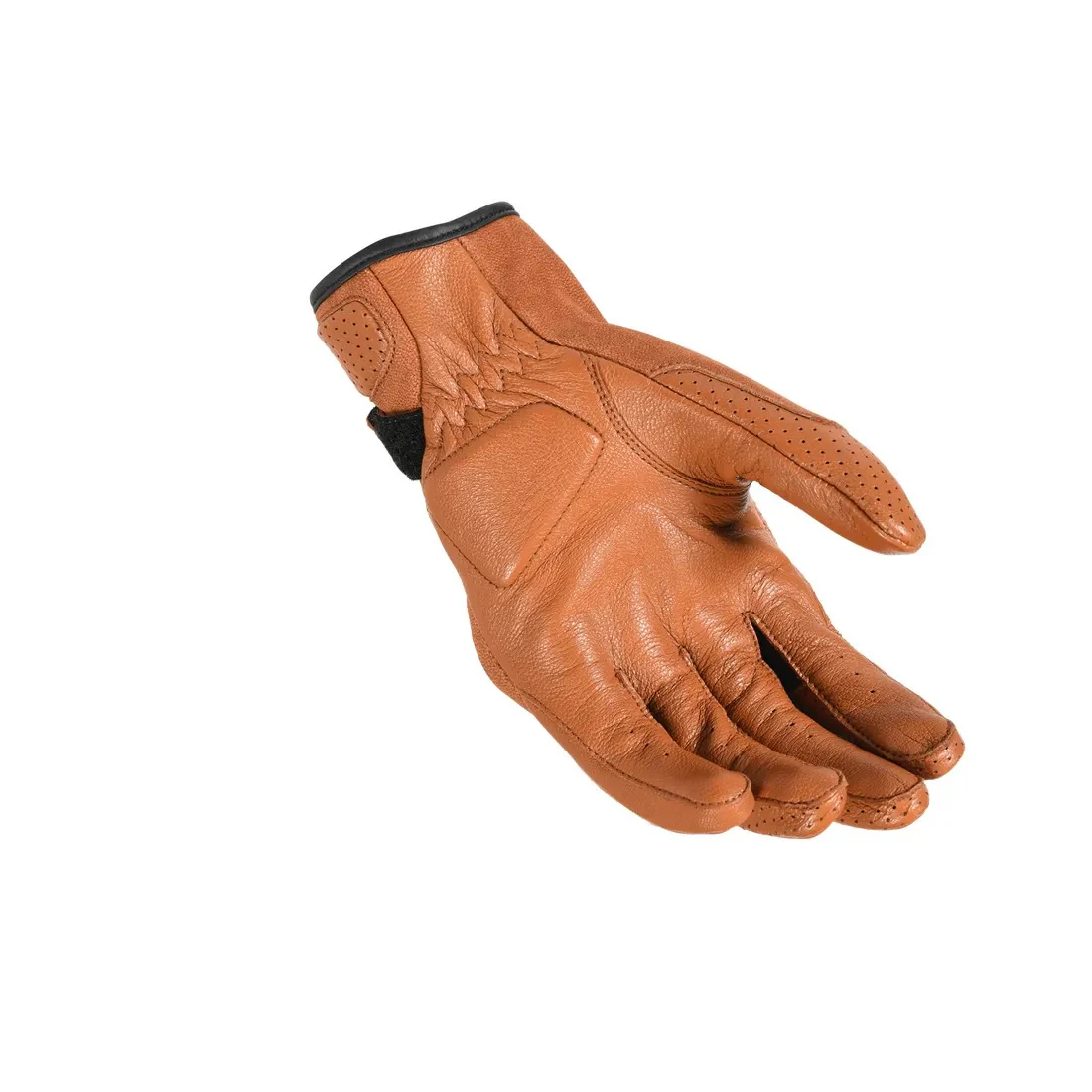 MACNA BOLD HOMBRES CUERO PERFORADO GUANTES MOTO MARRÓN - Image 2
