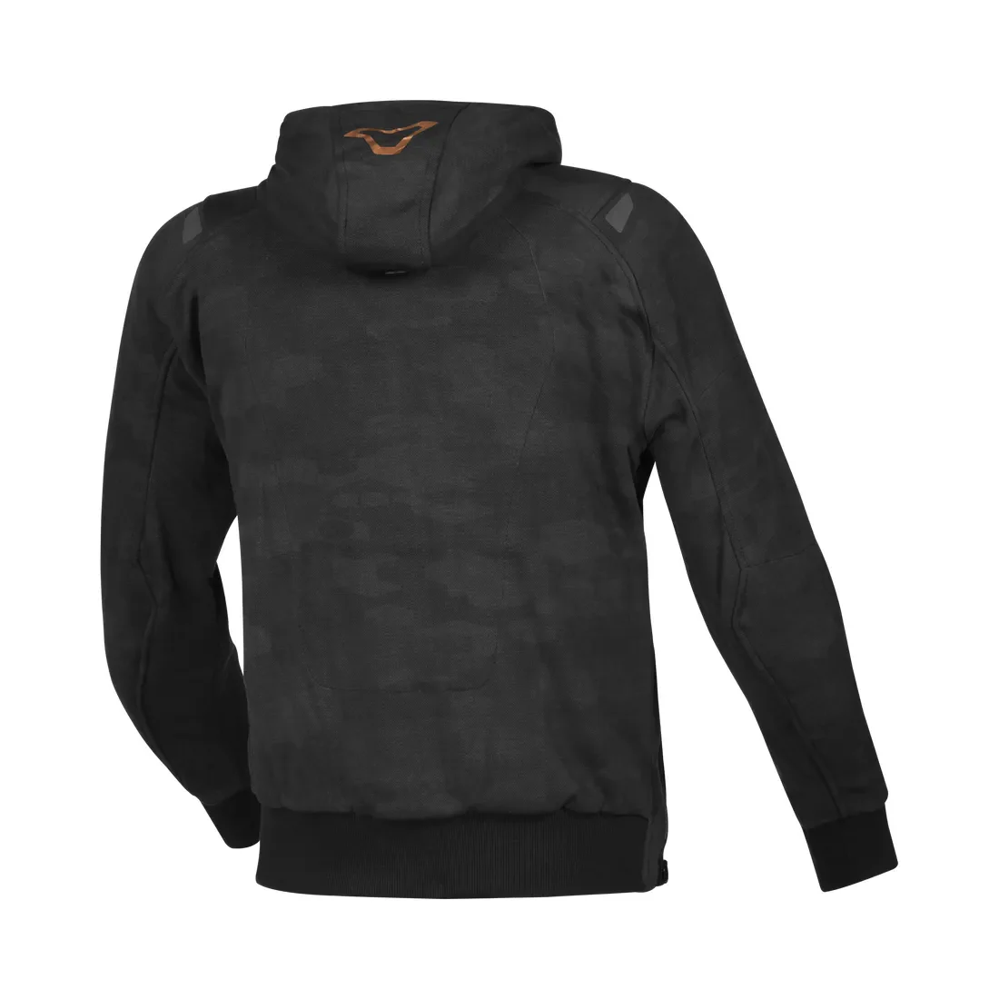 MACNA BYRON Hombre Moto Capucha Camuflaje Negro Gris - Image 2
