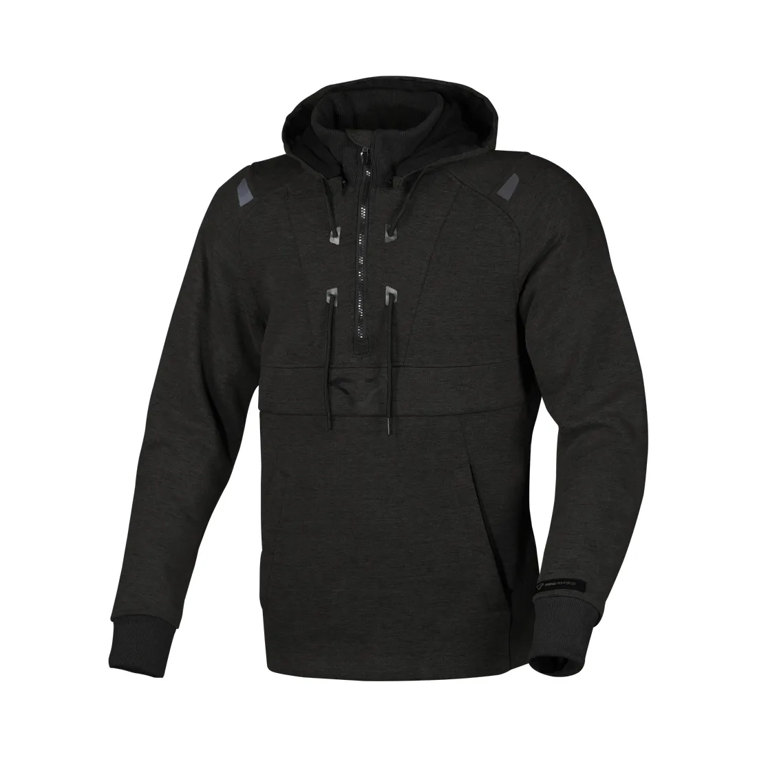 MACNA BYRON Hombre Verano Moto Capucha Negra