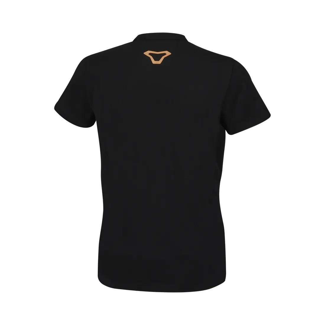 MACNA Logo Mujer Camisa Negra Amarilla - Image 2
