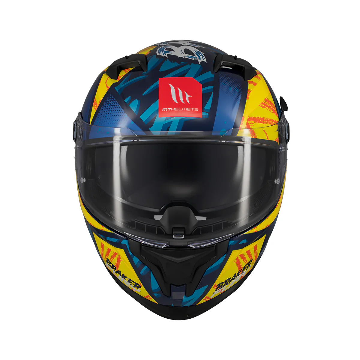 MT Brakes SV Fury C17 Casco Integral Para Motociclismo Deportivo Brillante - Image 4