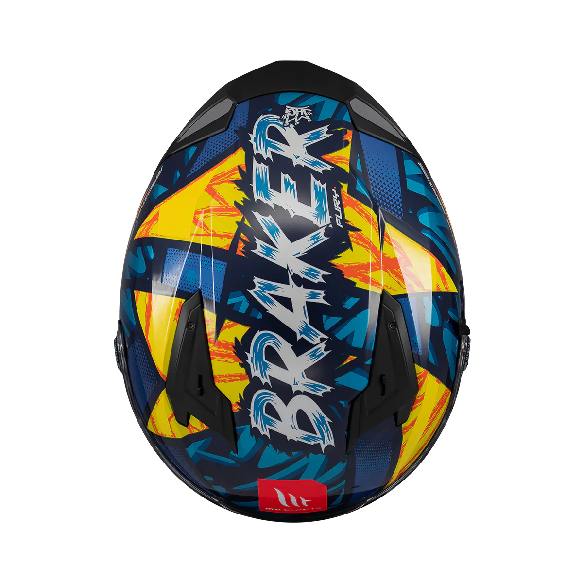 MT Brakes SV Fury C17 Casco Integral Para Motociclismo Deportivo Brillante - Image 6