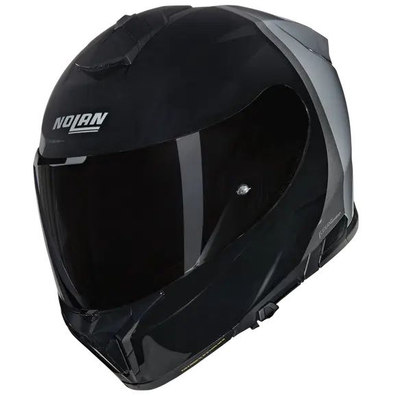 NOLAN N80-8 VERNICIATURA SPECIALE 343 INTEGRALE CASCOS NEGRO PLATA AZUL CLARO - Image 3