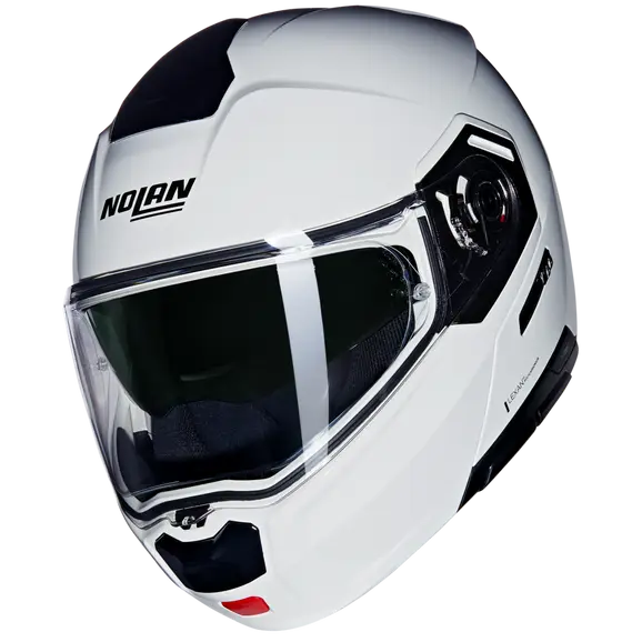 NOLAN N90-03 CLASSICO 305 Modular Motocicleta Casco Blanco - Image 3