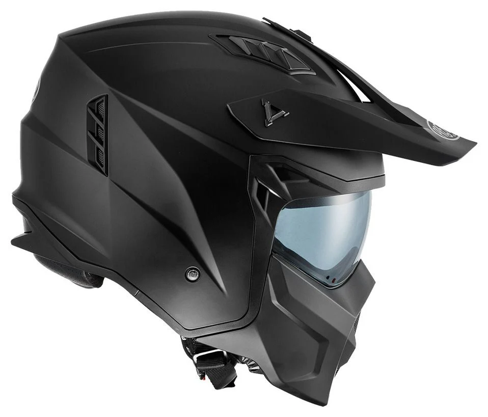 PREMIER 25 SUBVERTER U9BM CASCO CONVERTIBLE MOTO NEGRO MATT - Image 4