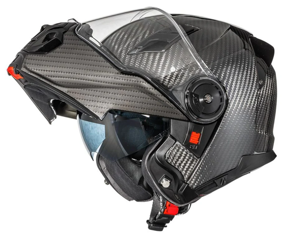 PREMIER LAND CRUISER CARBON CASCO MODULAR DE MOTOCICLETA - Image 4