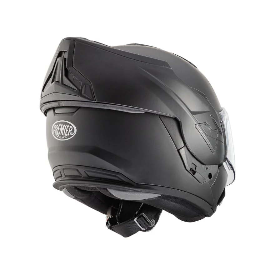 PREMIER X-CHARGER U9BM CASCO MODULAR DE MOTOCICLETA NEGRO - Image 6