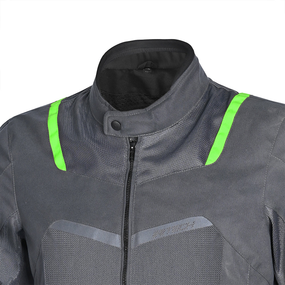 R-TECH SPIRAL MESH CHAQUETA DE VERANO HOMBRE ANTRACITA GRIS VERDE - Image 3