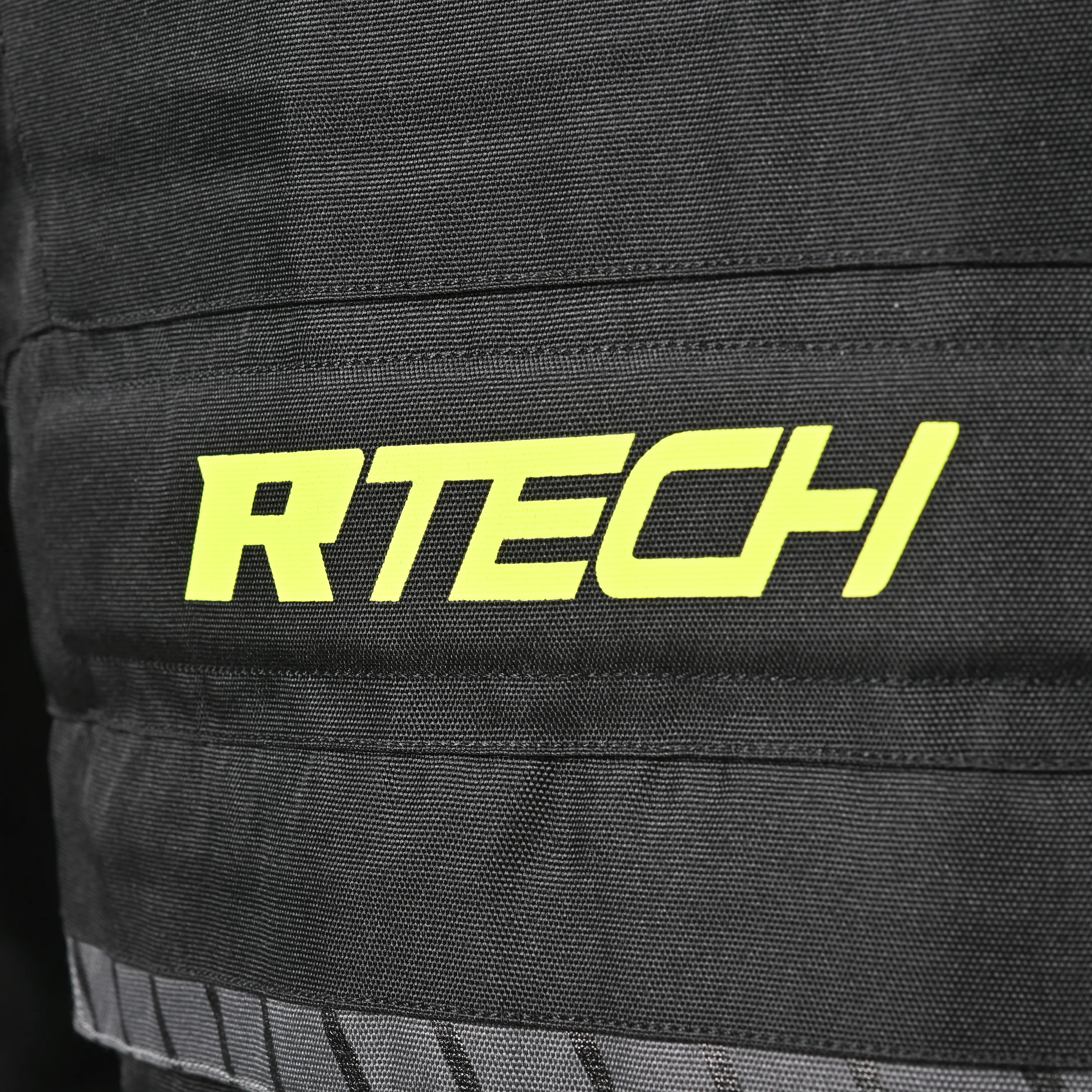 R-TECH KNIGHT RIDER CHAQUETA 3 IN 1 DE HOMBRE TEXTIL (LARGO) NEGRO ANTRACITA AMARILLO - Image 7