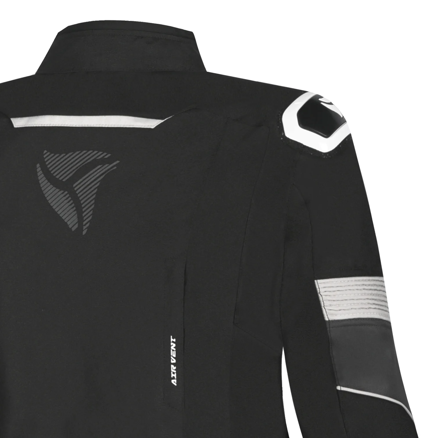 R-TECH KNIGHT RIDER CHAQUETA 3 IN 1 DE MUJER TEXTIL (LARGO) NEGRO ANTHRA BLANCO - Image 6