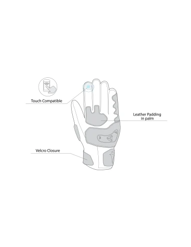R-TECH - Guante Piel Robo Lady - Image 7
