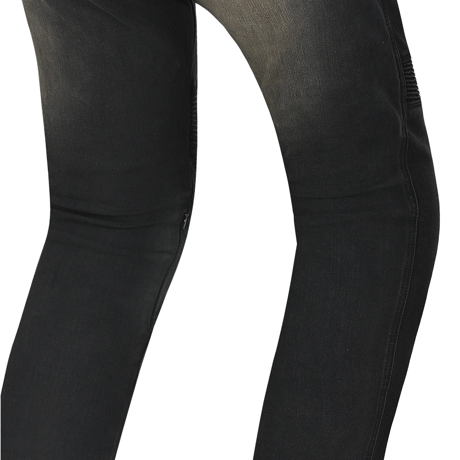 R-TECH VALENCIA PANTALON DE HOMBRE DENIM JEANS 30L NEGRO KHAKI TINT SPRAY - Image 7