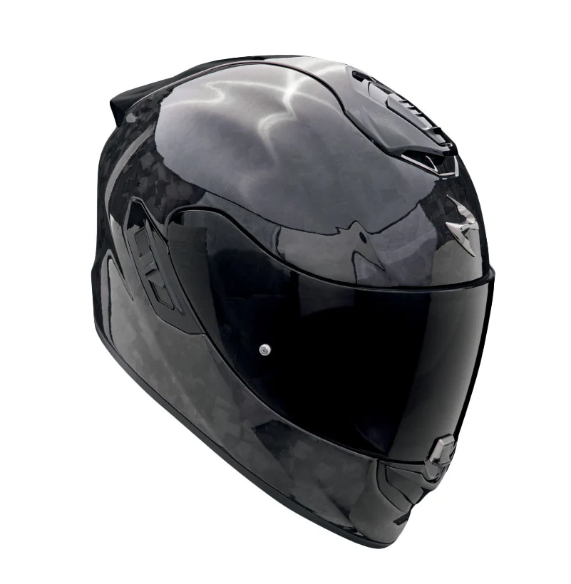 SCORPION CASCOS INTEGRALES EXO-1400 EVO II ONYX CARBON AIR SOLID NEGRO - Image 2