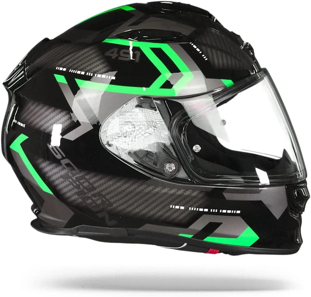 SCORPION - EXO 491 SPIN Verde-negro - Image 4