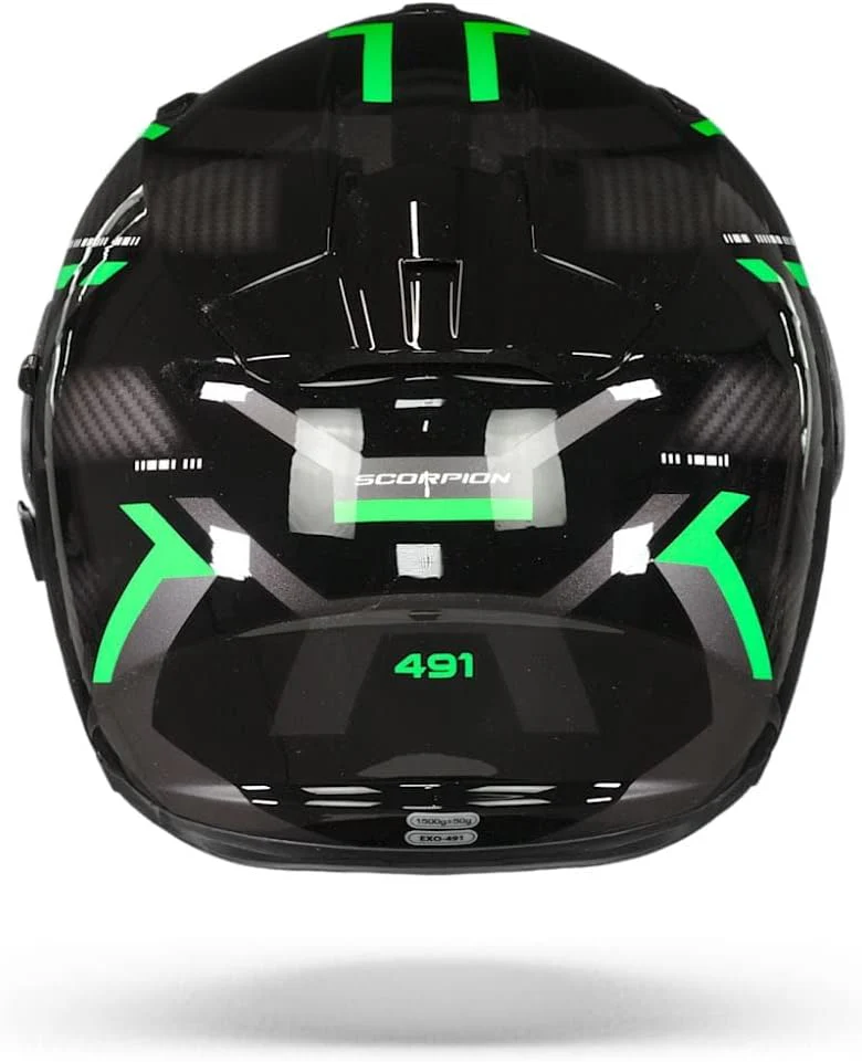 SCORPION - EXO 491 SPIN Verde-negro - Image 5