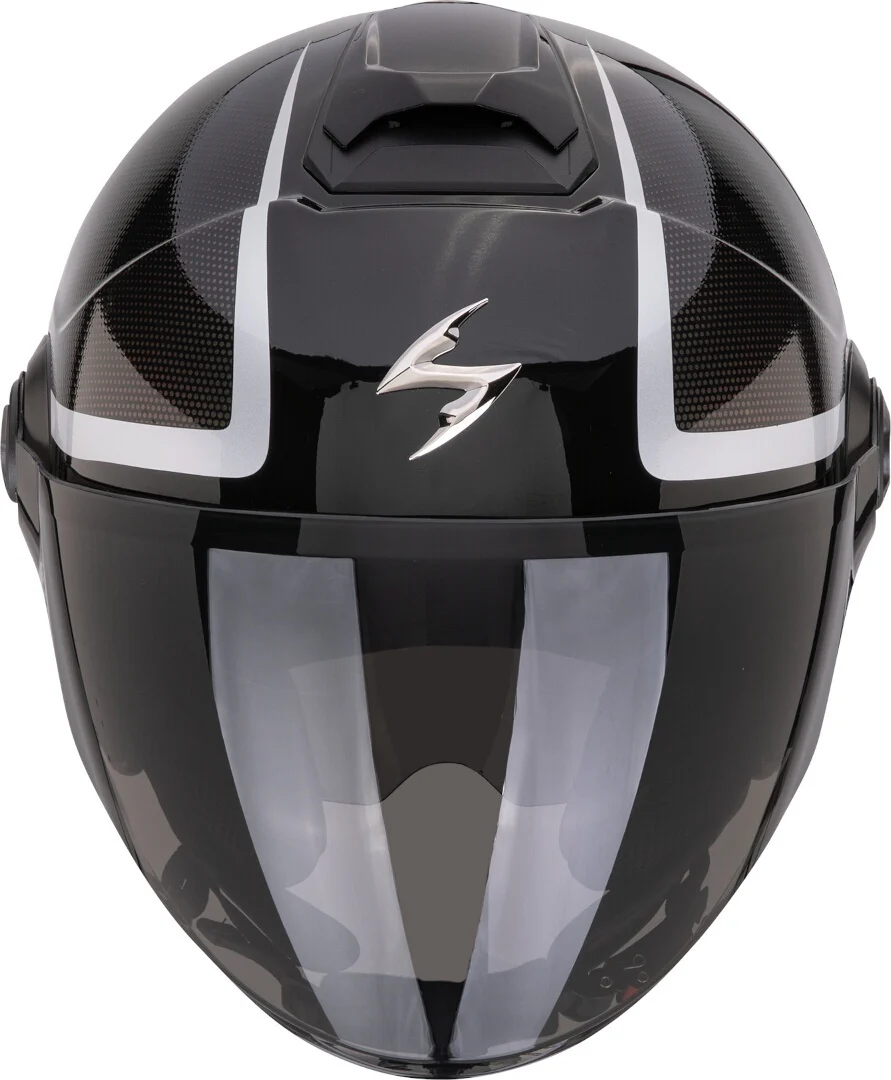 SCORPION EXO-CITY II INTERCITY Cara Abierta Casco Jet Negro Camaleon - Image 2